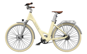 Bicicleta Eléctrica ADO A28 Air Crema Aro 26" 500W